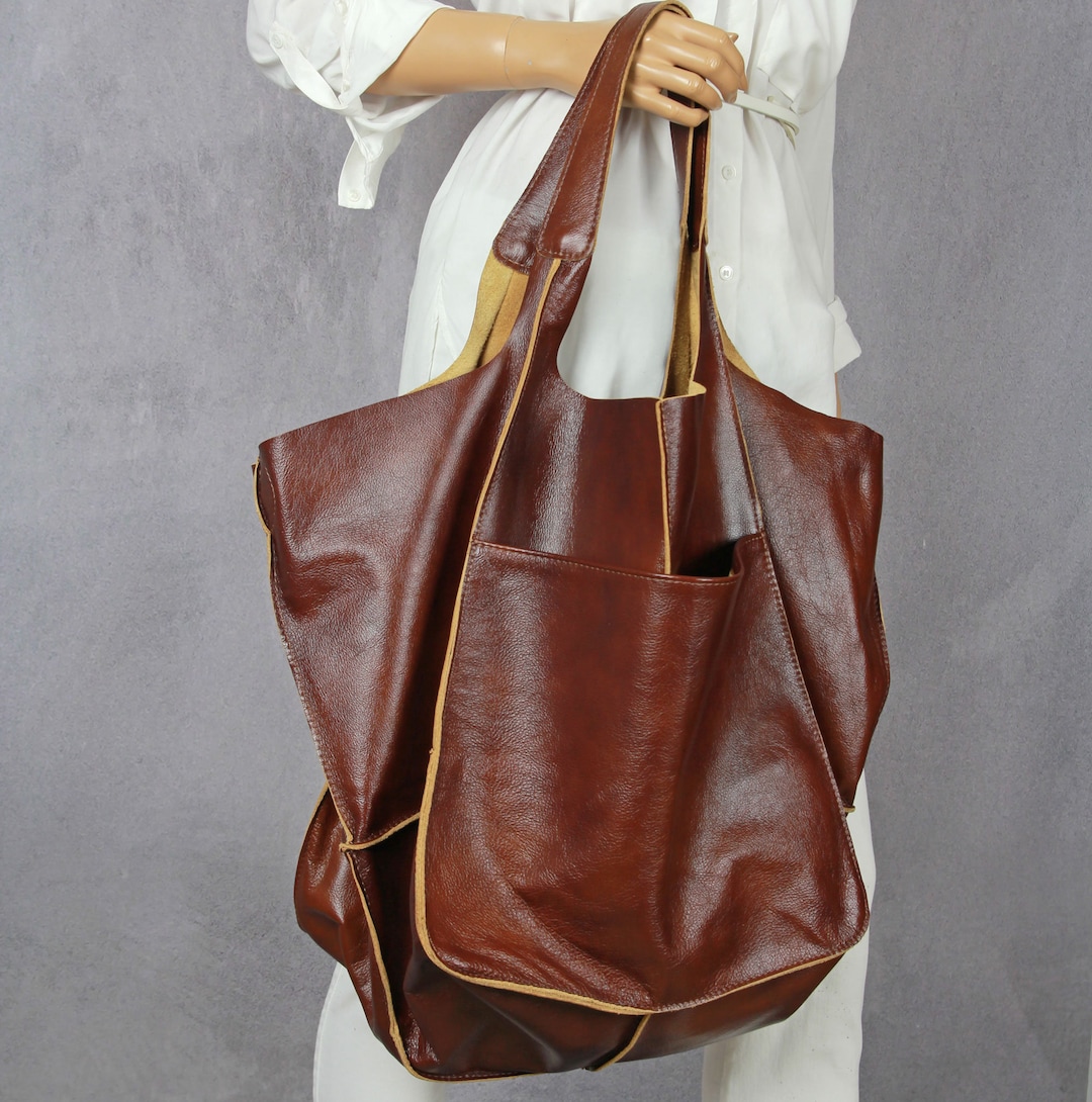 【mnem】25SS★ [mnem] Oversized Leather Shopper il_1080xN.3410513857_9l9e.jpg