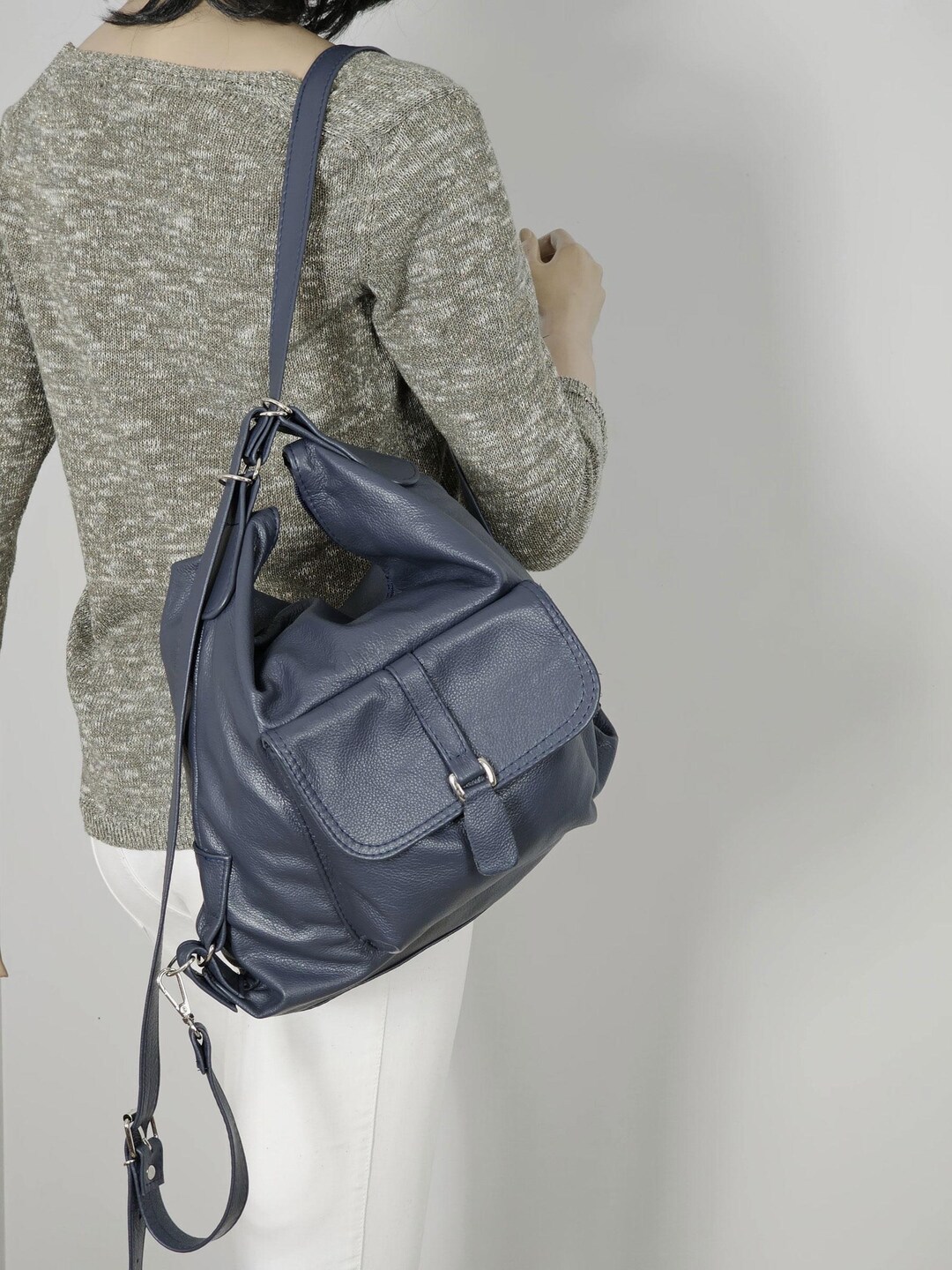 Wandelbarer Rucksack, Rucksack Geldbörse, Frauen Rucksack Tasche