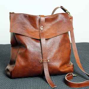 Large Travel Bag Crossbody, Large Minimalist Convertible Hobo Bag ...