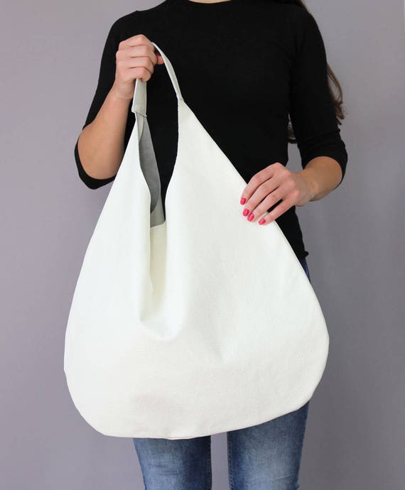 Buy Michael Kors Fleur Leather Shoulder Bag | White Color Women | AJIO LUXE