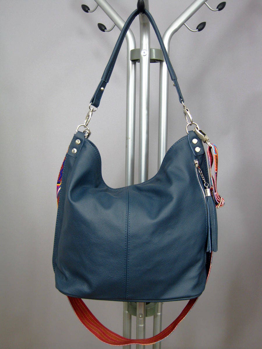 Buy Women Hobo Bag Big Capacity Waterproof Shoulder Tote Bag Multi-function  Nylon Purse and Handbag Travel Organzier (Blue) at Amazon.in