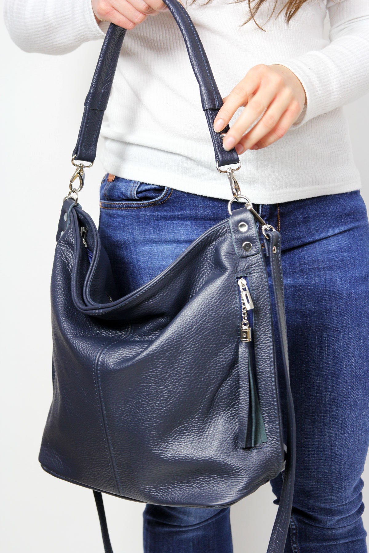Chloé Crossbody Faye Mini Day Navy Ink Blue Leather Shoulder Bag -  MyDesignerly