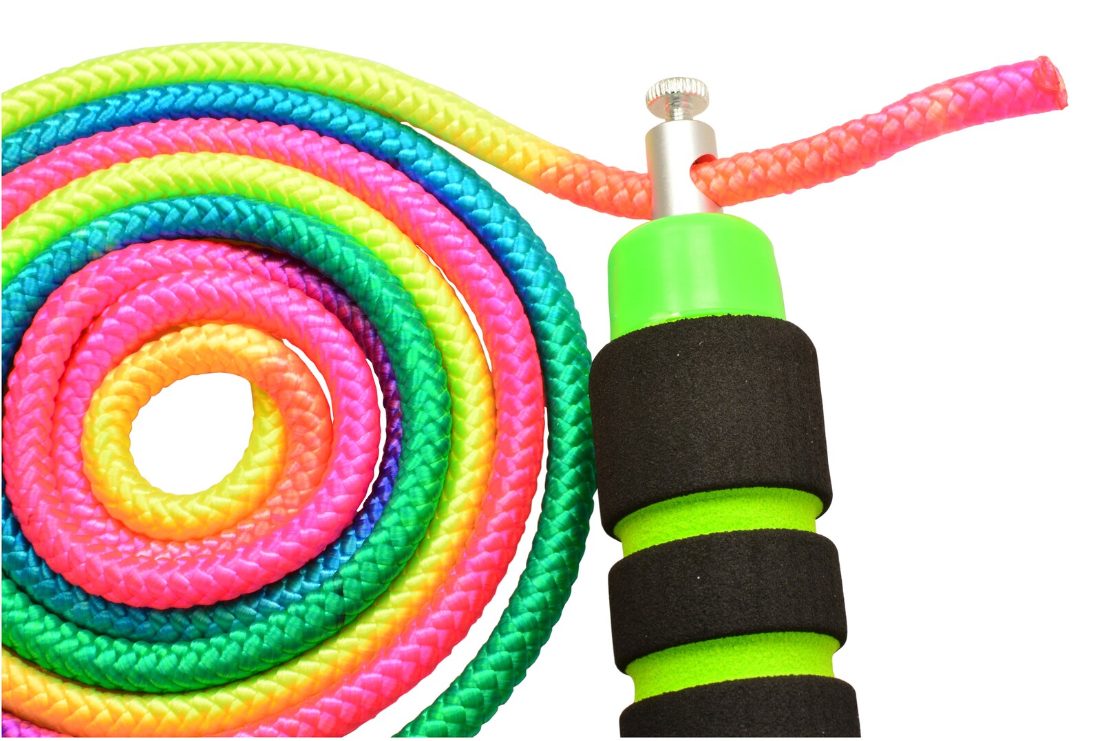 Rainbow Tiedye Double Dutch Jump Rope // 14ft Long // Kids Playground