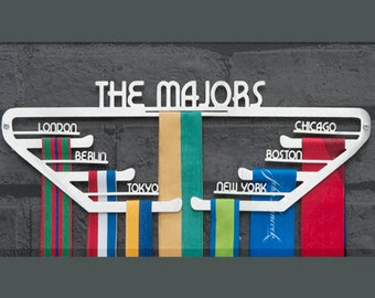 Medal Hanger - Medal Holder – Medal Display - World Marathon Majors Medal Display – Marathon Majors Medal Holder - Marathon Medal Hanger