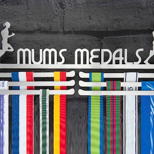 Medal Hanger - Medal Holder – Medal Display - Gifts For Runners - Running Medal Hanger - Mothers Day Gifts - Mums Medal Hanger