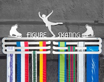 Medal Hanger - Medal Holder – Medal Display - Figure Skating Gifts – Gifts For Ice Skaters - Figure Skating Medal Holder - Ice Skating