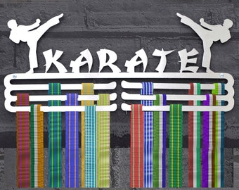 Medaillenbügel - Medaillenhalter – Medaillenanzeige – Marial Arts Geschenke – Karate Medaillenhänger - Karate Medaillenhalter - Karate Medaillen display