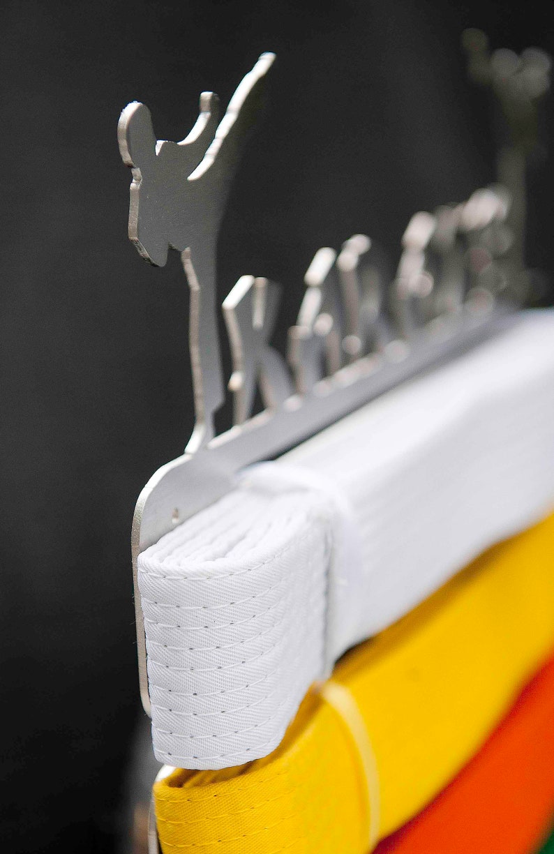 Karate Belt Display Karate Belt Hanger Belt Hanger Etsy Italia