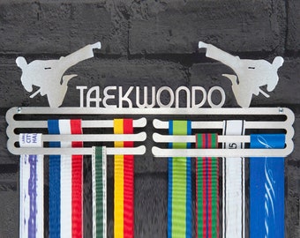 Taekwondo Medal Hanger - Taekwondo Medal Display - Taekwondo Medal Holder - Medal Hanger - Martial Arts Medal Display - Taekwondo Gift