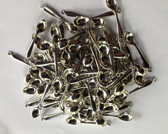 100 Mini Spoon Pendants - Light Speed Shipping!