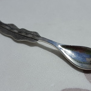 Mini Apothecary Spoon , Small Herb Spoon , Tool For Altars , Ritual Work, Spell Casting , Witchcraft