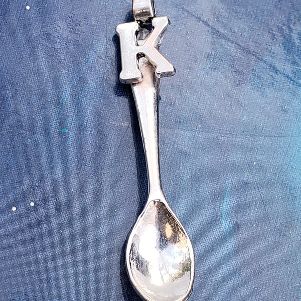 Snuff Spoon Necklace Etsy