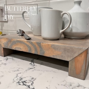 Riser en bois fait main | Décor de table | Tablescape Home Decor, Wood Riser, Wood Decor, Home Decor