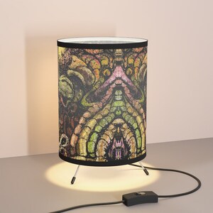 desk lamp modern, table lamp modern, futuristic light, ornate lamp,  custom art, artsy lamp, accent lamp, aesthetic lamp, light, gift