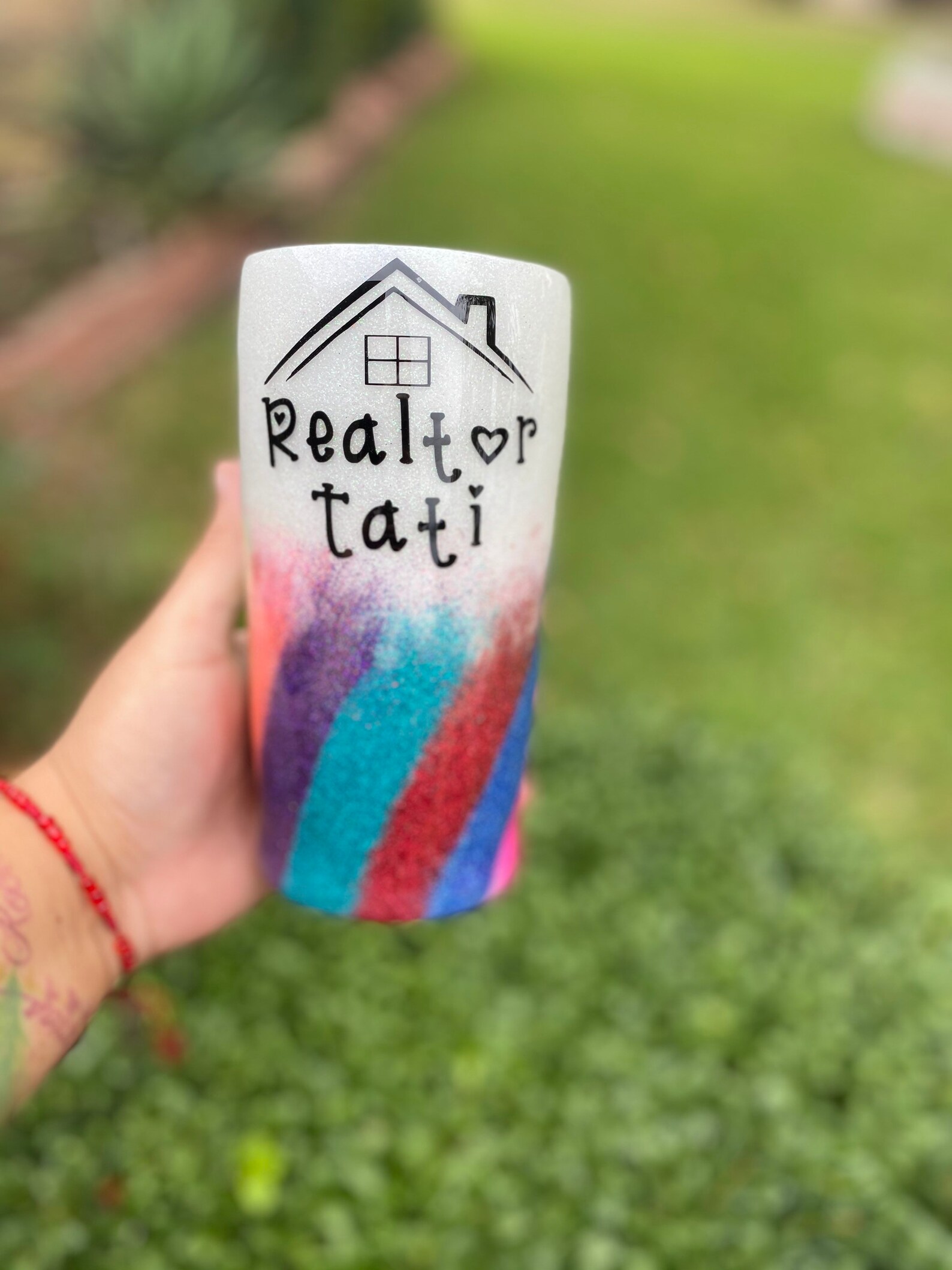 Personalized Realtor Tumbler/ Christmas gift/ birthday/ Etsy