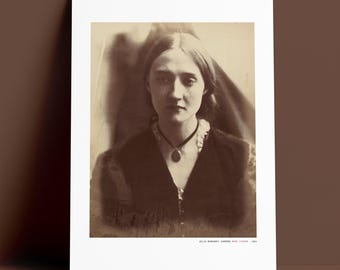 Julia Margaret Cameron Photo Print – Mary Fisher Portrait, Museum Quality Giclée