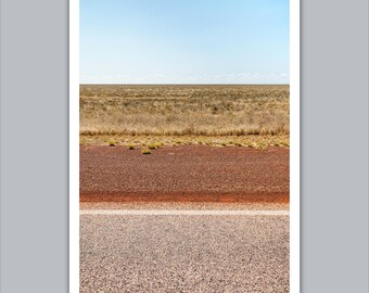 Northern Highway Western Australia Landscape Photography Print (Archival Giclée)