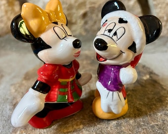 ミッキー＆ミニー ディズニー セラミックボウル 2個セット - Etsy 日本