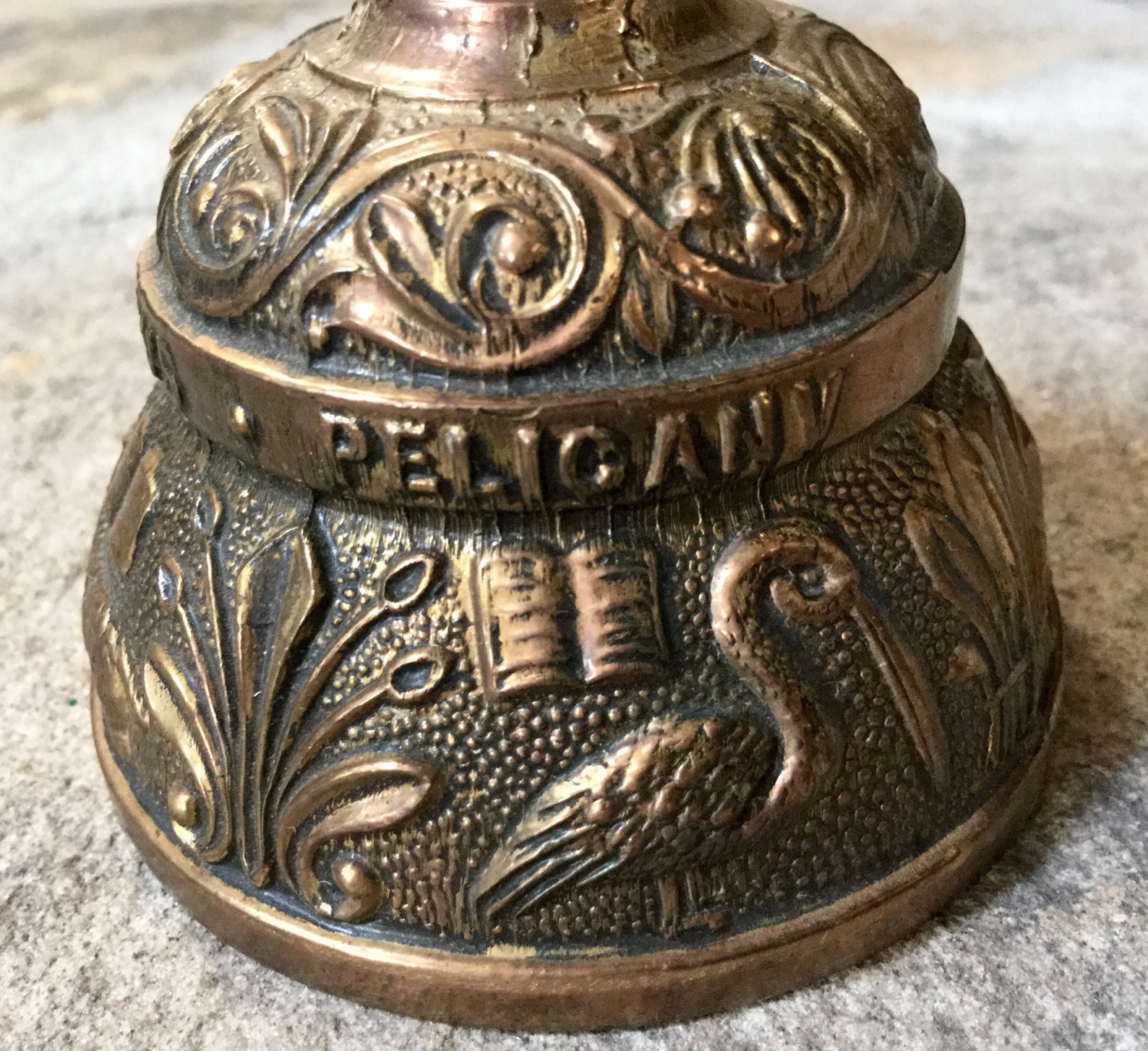 Vintage Brass Sanctuary Bell Made in England in 1947 by Etsy