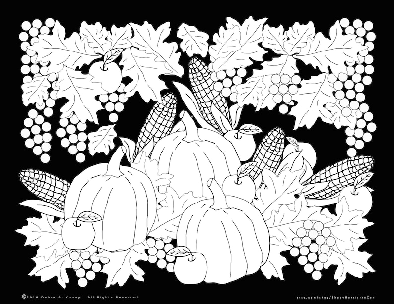 Kleurplaten & wenskaarten om te kleuren. Volwassen kleuren. - Etsy België