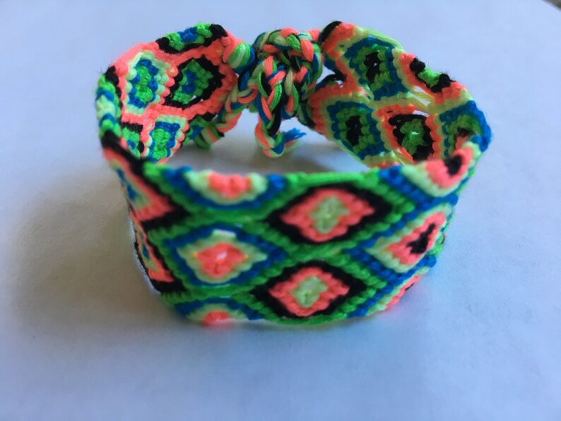 Lite Brite Diamond Eye Friendship Bracelet