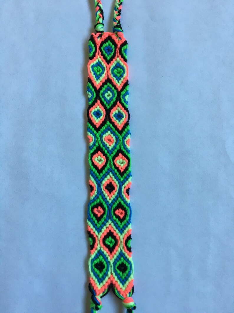 Lite Brite Diamond Eye Friendship Bracelet