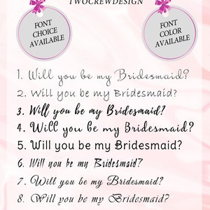 Photo Maid of Honor Puzzle, Maid of Honor Photo Gift, Maid of Honor Proposal, Custom Will You Be My Maid of Honor Photo Puzzle image 3