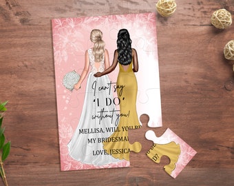 I Can't Say I Do Without You- Brautjungfer Vorschlag- Trauzeugin Geschenk- Will You Be My Bridesmaid- Trauzeugin Vorschlag Box