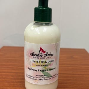 Hand Body Lotion with Hemp & Argon