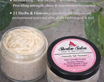 Crema capilar de linaza naturalmente suave