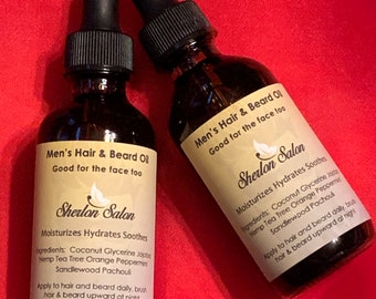 Men's Hair & Beard Oil