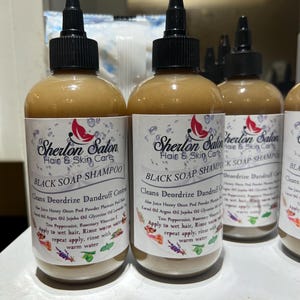 Black Soap Shampoo