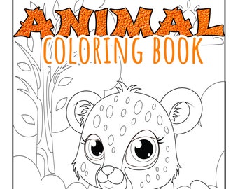 Animal Coloring book and sheets