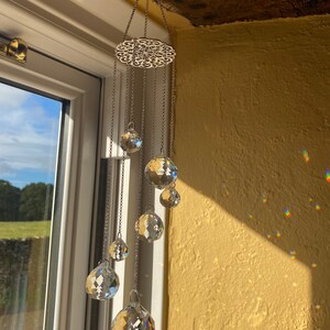 Large Chain  Chandelier Suncatcher