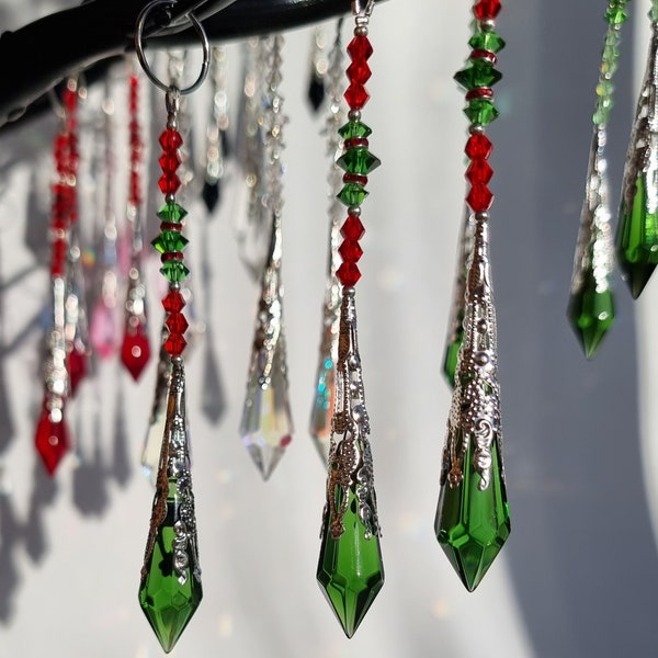Glass Crystal Hanging Icicle