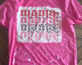 Bleached MAMA Tee