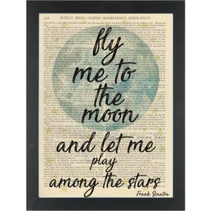 Frank Sinatra Lyrics Fly Me To The Moon And Let Me Play Among Etsy Frank Sinatra Lyrics Fly Me To The Moon And Let Me Play Among Etsy