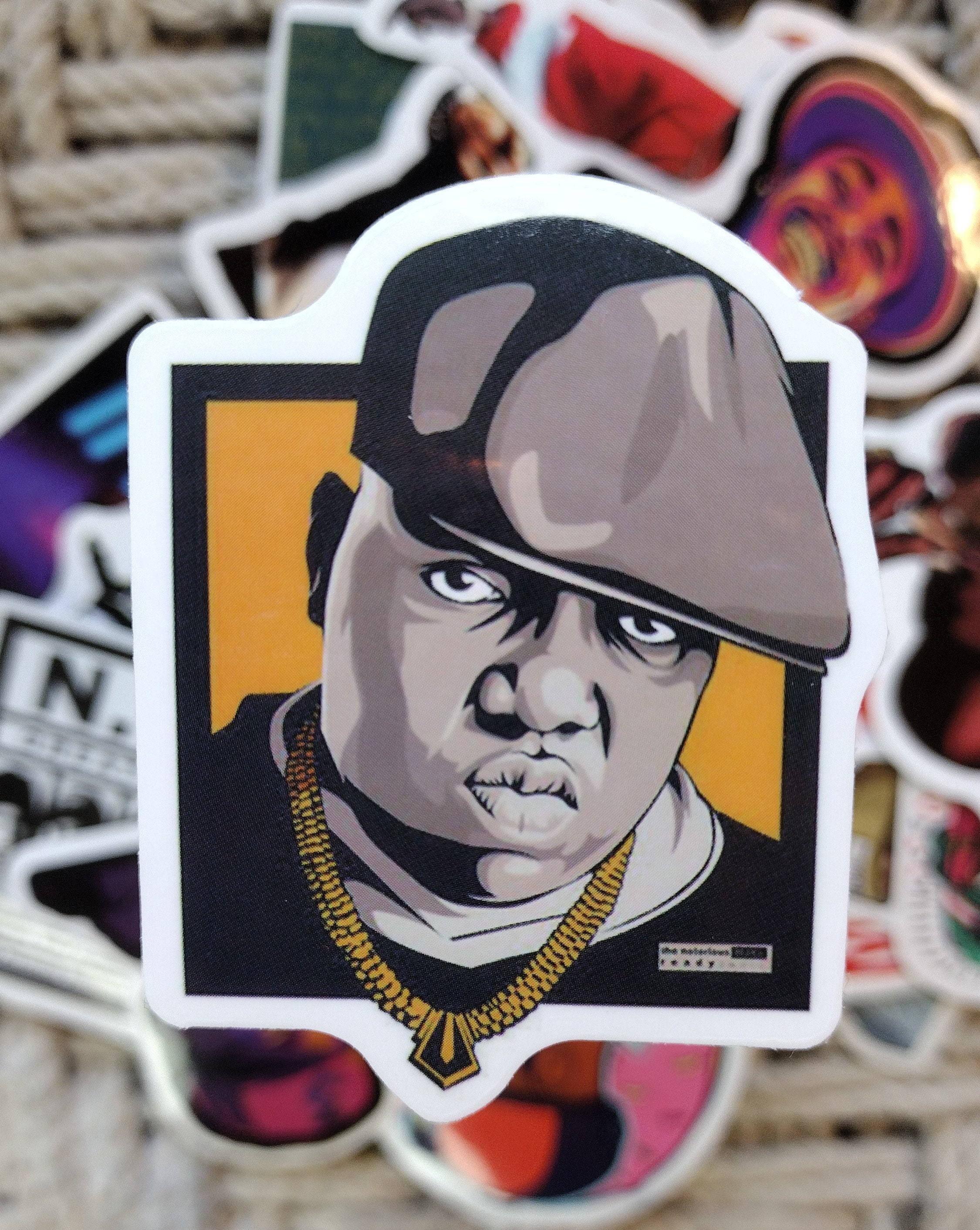 Biggie Cheese Mr. Boombastic Sticker Vinyl Car Bumper Decal