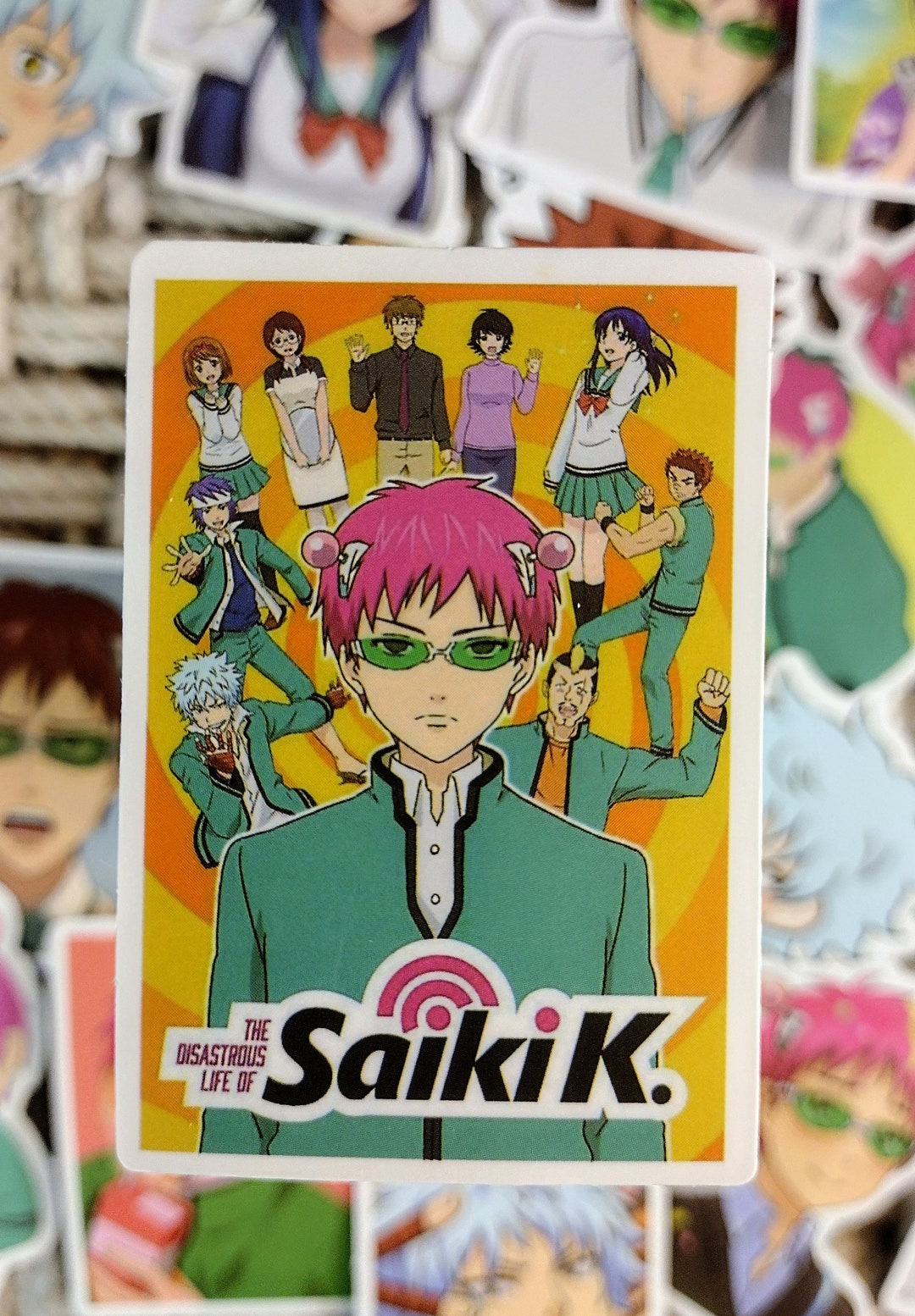 Saiki K Sticker 25 Pack Choice Set of 2 Goodie Gift Bags - Etsy