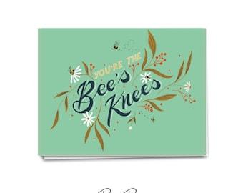 You are the bees knees | Cute Valentine's Day Card | Valentine's Day card for her | Valentine's Day card for him