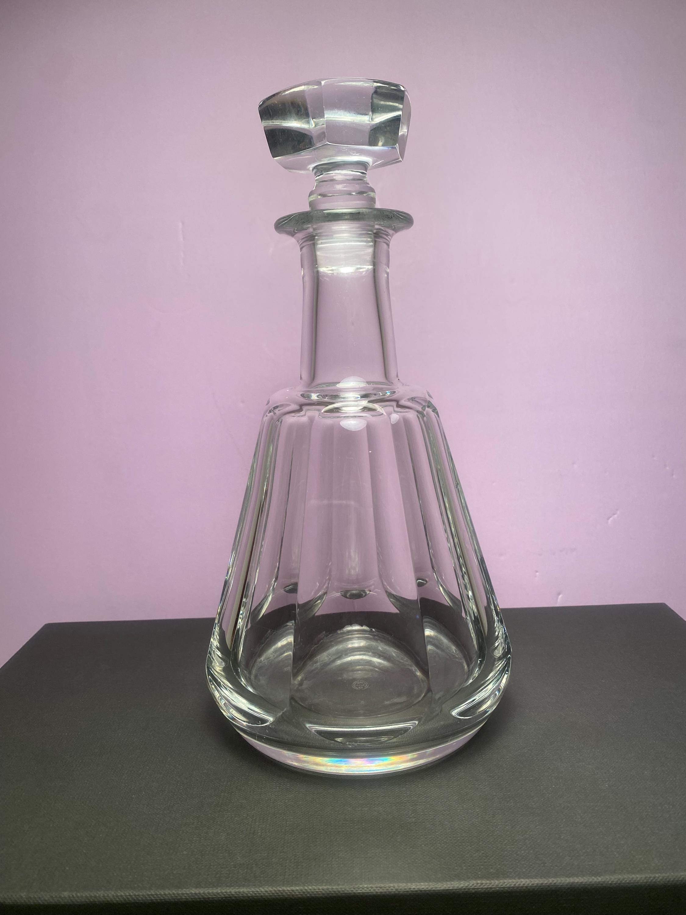 Sale!!!baccarat Crystal Talleyrand Decanter Signed and Made in 