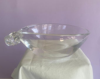 Sale !!!Vintage Steuben signed dish