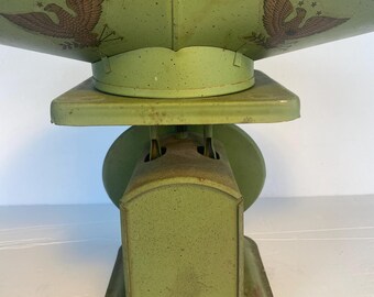 Sale!!!vintage Sears and Roebuck Company 25 Pound Green Scale 1906