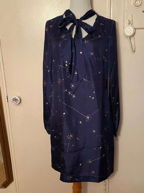 navy blue and gold lilly pulitzer dress Lilly Pulitzer Parigi Elbow Sleeve Maxi Women's Clothing True Navy X : XL