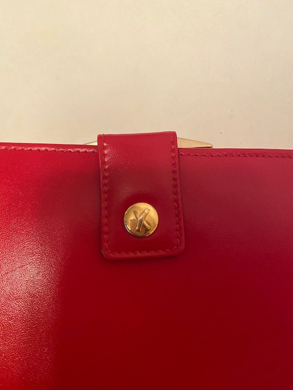 Designer red wallet cheap