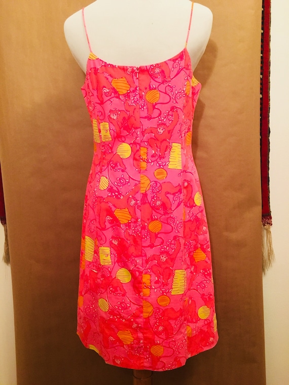 Sale!!!!women's Vintage Lily Pulitzer Hot Pink, Orange, Yellow Sundress 100% Cotton Size 8 Pre-owned - Etsy Sale!!!!women's Vintage Lily Pulitzer Hot Pink, Orange, Yellow Sundress 100% Cotton Size 8 Pre-owned - Etsy