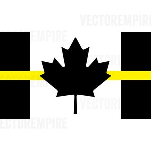 Thin Yellow Line Flag SVG - American Flag SVG - Dispatchers Clip Art, Thin Line Cricut Files, Dispatcher Dxf, US Flag Svg, Dispatchers Svg