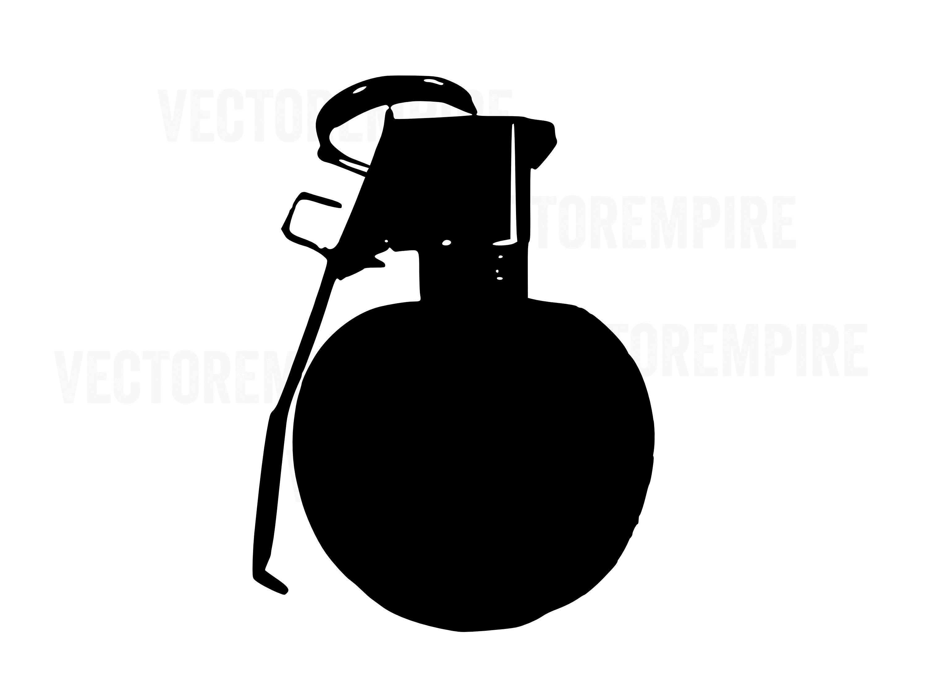 Grenade SVG Bomb SVG Hand Grenade Clip Art Grenade EPS - Etsy UK