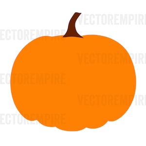 Pumpkin SVG - Fall Pumpkin Clip Art - Autumn SVG - Pumpkin Cricut Files - Pumpkin Outline Silhouette - Pumpkin Stencil Eps, Dxf, Png, Jpeg