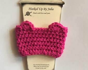 Pussycat hat coffee or tea cozy